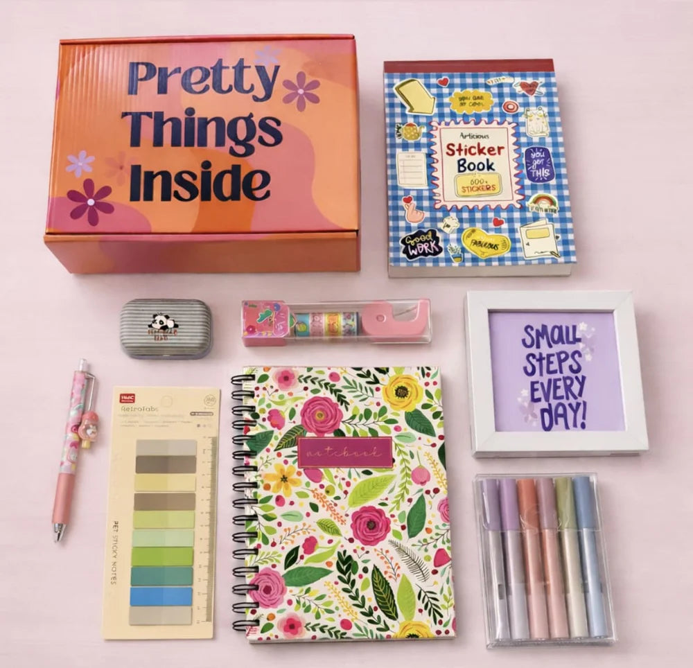 Pretty Things Inside – Aesthetic Stationery Gift Box